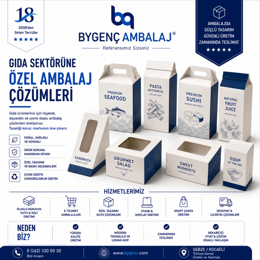 Gıda Sektöründe Ambalaj Çözümleri Gıda Sektöründe Ambalaj Çözümleri