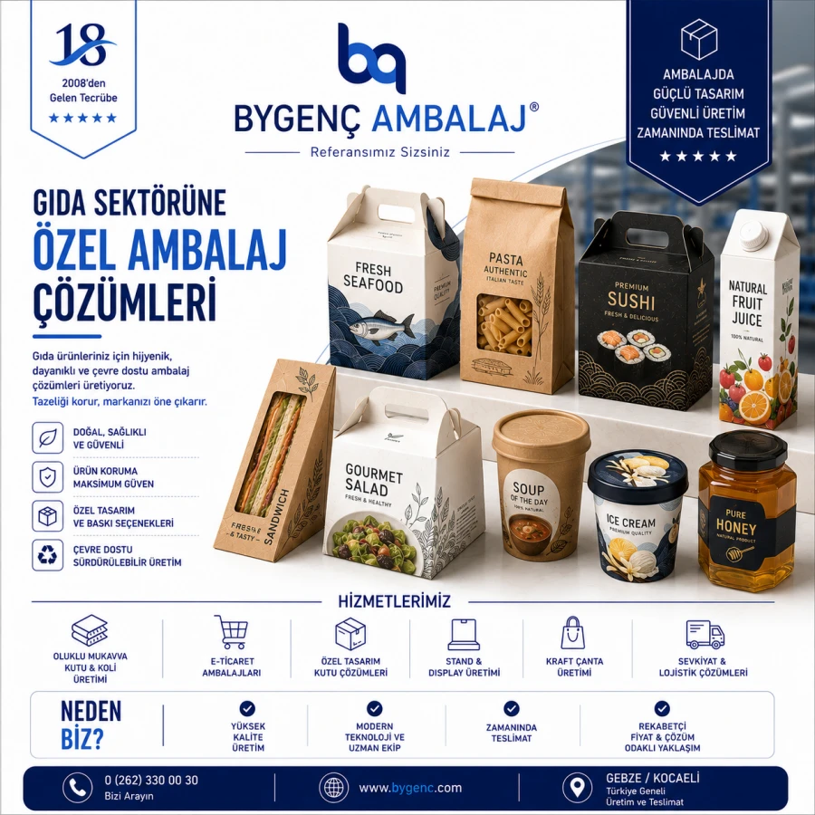 Gıda Sektöründe Ambalaj Çözümleri Gıda Sektöründe Ambalaj Çözümleri